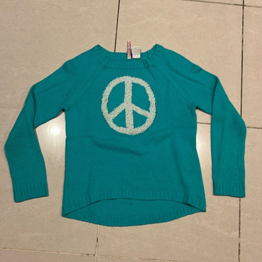 4/$20 Girl’s cute teal sweater